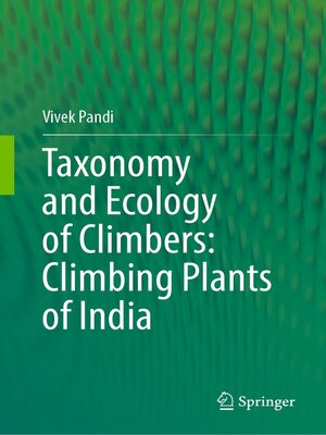 cover image of Taxonomy and Ecology of Climbers